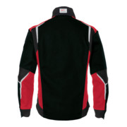 Kübler Jacke BODYFORCE schwarz/mittelrot Form 1125-2