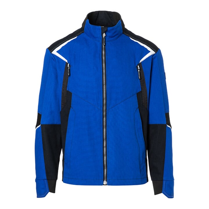 Kübler Jacke BODYFORCE schwarz/mittelrot Form 1125 Größe S