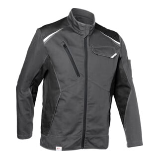 Kübler Jacke ICONIQ anthrazit/schwarz Form 1140