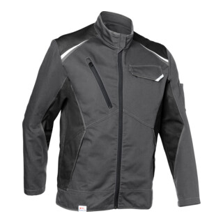 Kübler Jacke ICONIQ anthrazit/schwarz Form 1140