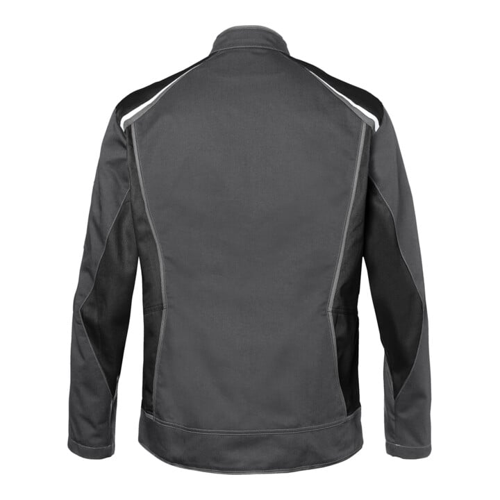 Kübler Jacke ICONIQ cotton anthrazit/schwarz Form 1140 Größe L