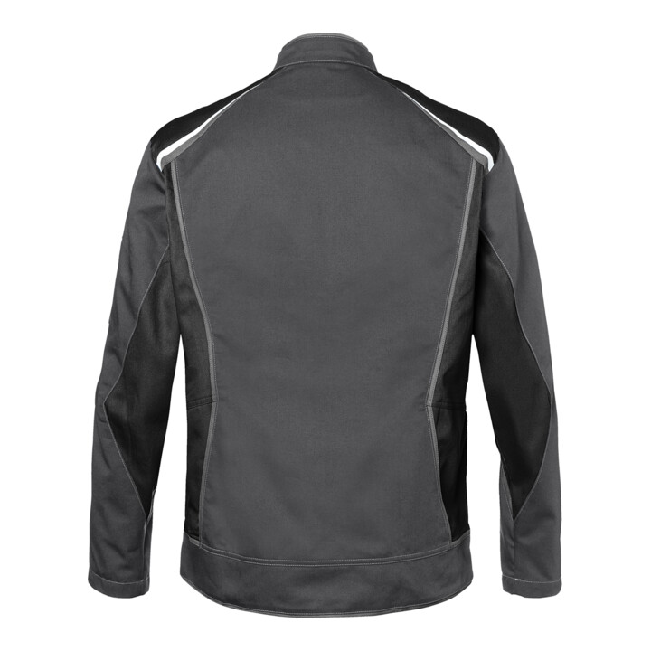 Kübler Jacke ICONIQ cotton anthrazit/schwarz Form 1140 Größe M