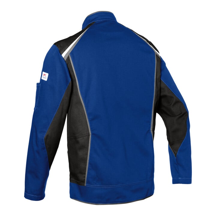 Kübler Jacke ICONIQ cotton kbl.blau/schwarz Form 1140 Größe S