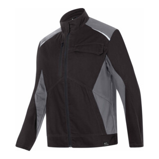 Kübler Jacke ICONIQ PRO schwarz/mittelgrau S