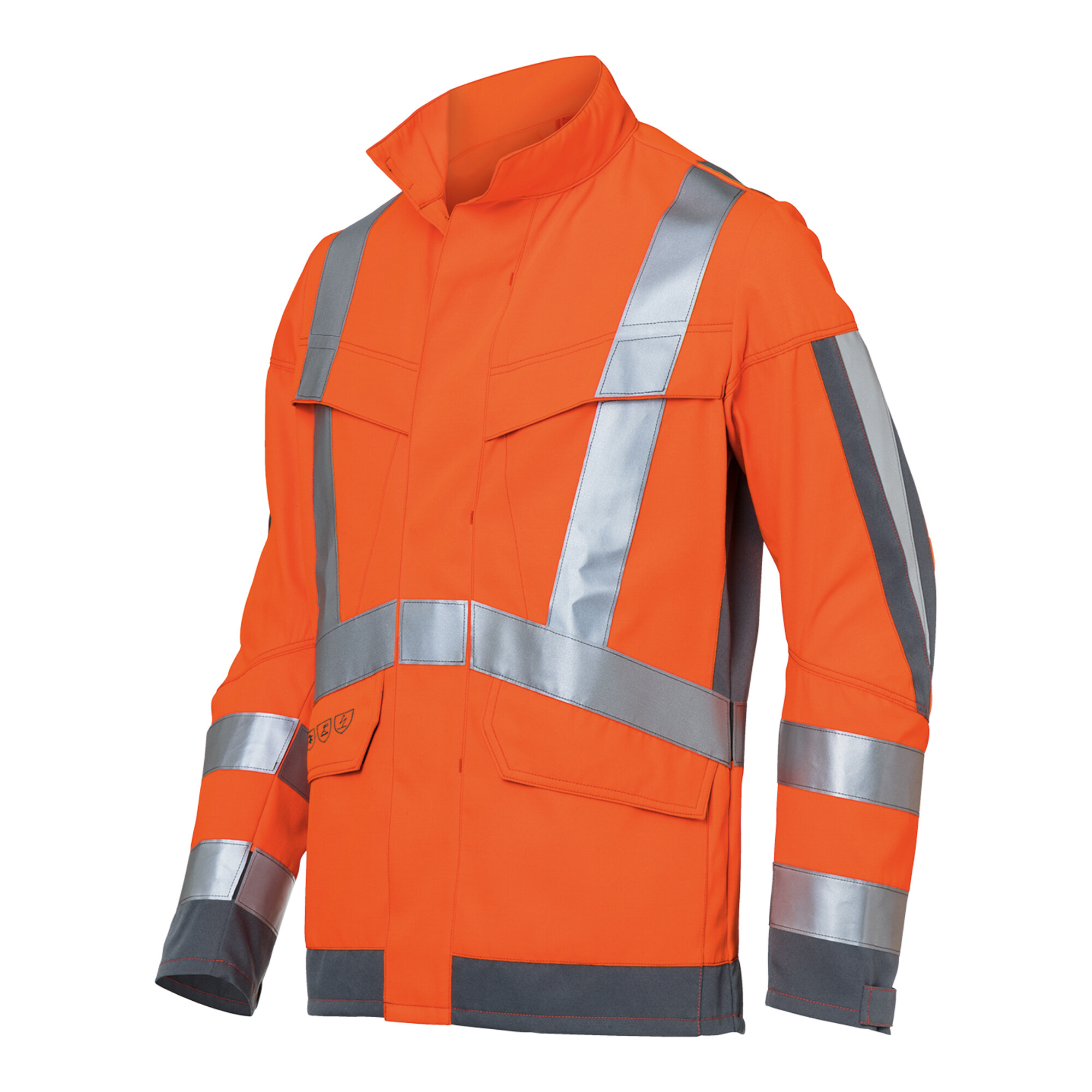 Kübler Jacke PROTECTIQ HIGH VIS ARC1 PSA 3 warnorange/anthrazit Form 1393 Größe 58 ; Kübler Workwear
