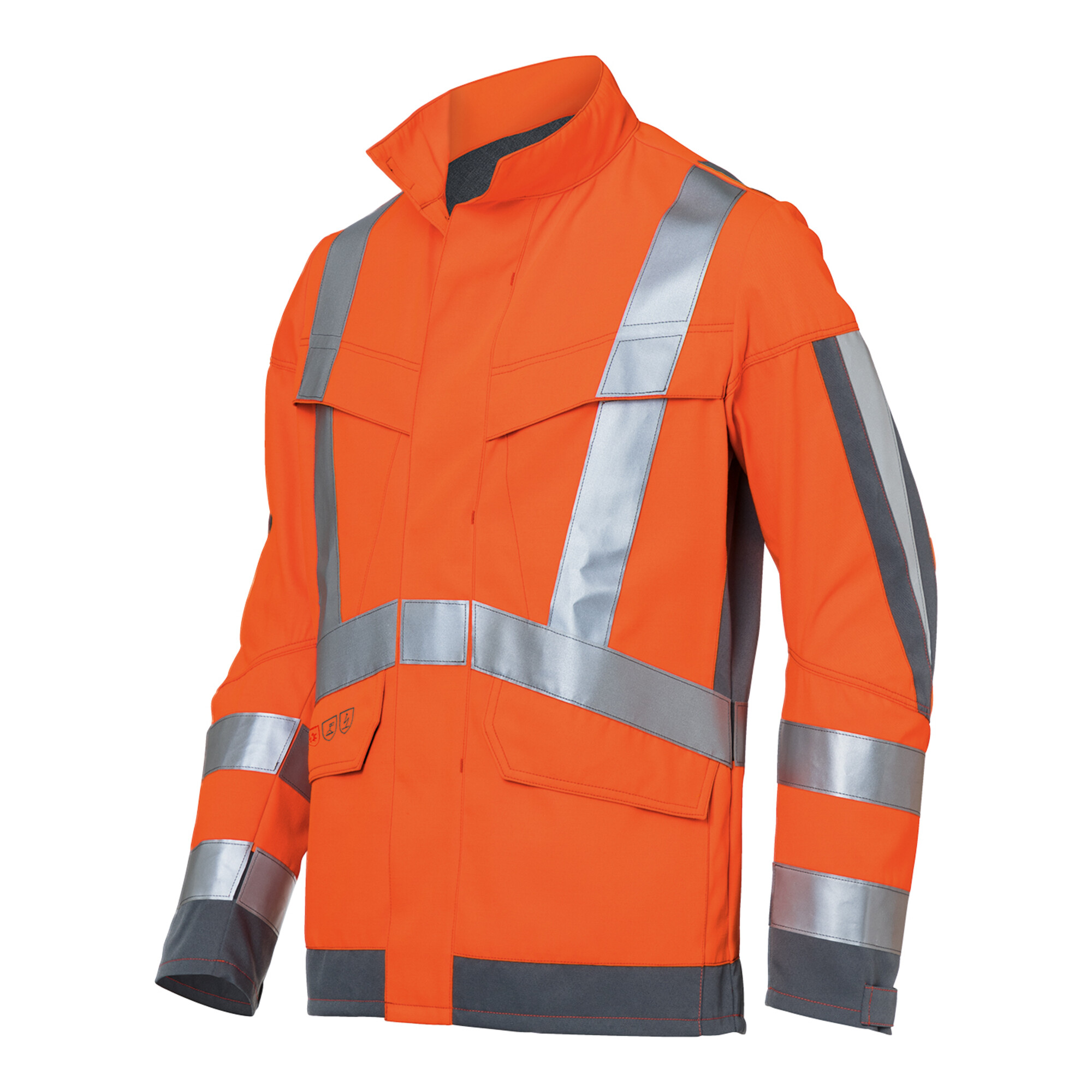Kübler Jacke PROTECTIQ HIGH VIS ARC2 PSA 3 warnorange/anthrazit Form 1394 Größe 102 ; Kübler Workwear