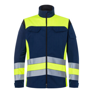 KÜBLER Jacke REFLECTIQ Klasse 1 warngelb/dunkelblau L