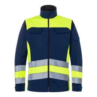 KÜBLER Jacke REFLECTIQ Klasse 1 warngelb/dunkelblau XS