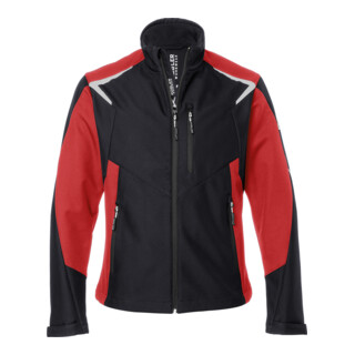 Kübler Jacke Ultrashell BODYFORCE schwarz/mittelrot Form 1625 Größe 4XL