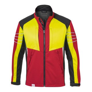Kübler Jacke Ultrashell FOREST PRO rot/warngelb Form 1751