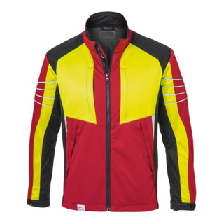 Kübler Jacke Ultrashell FOREST PRO rot/warngelb Form 1751