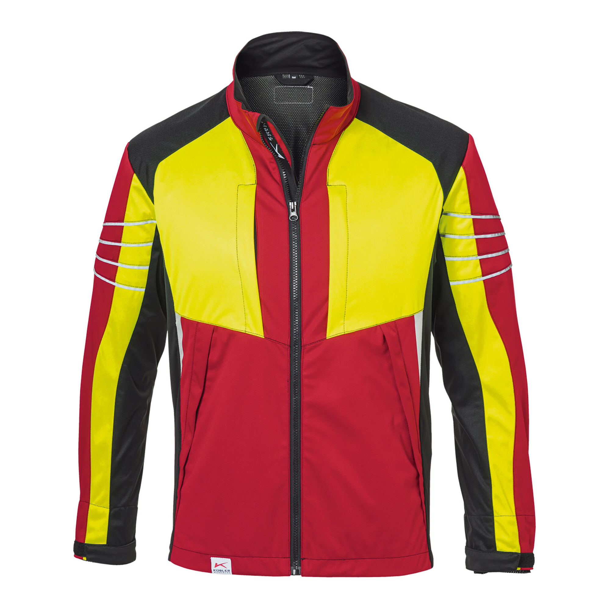 Kübler Jacke Ultrashell FOREST PRO rot/warngelb Form 1751 Größe S ; Kübler Workwear
