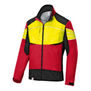 Kübler Jacke Ultrashell FOREST rot/warngelb Form 1750