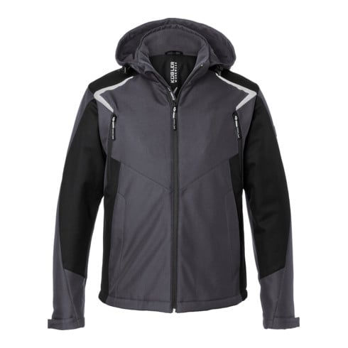 Kübler Jacke Winter Softshell BODYFORCE anthrazit/schwarz Form 1325