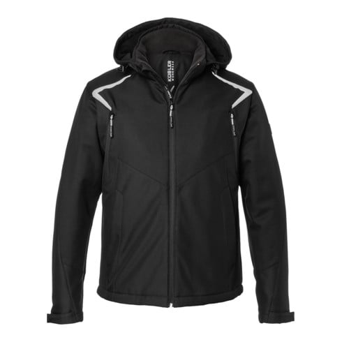 Kübler Jacke Winter Softshell BODYFORCE schwarz Form 1325 Größe XXL