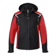 Kübler Jacke Winter Softshell BODYFORCE schwarz/mittelrot Form 1325-5