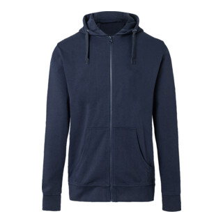 Kübler Kapuzen-Sweatjacke dunkelblau XS