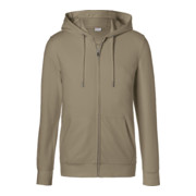 Kübler Kapuzen-Sweatjacke SHIRTS sandbraun Form 5022