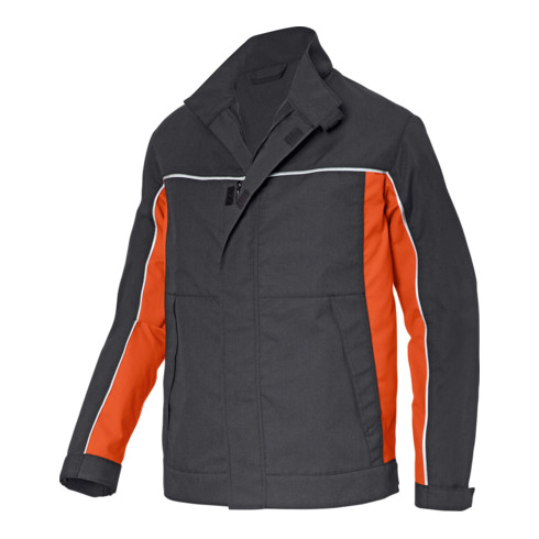 Kübler KERMEL TOP Jacke PSA 3 dunkelgrau/orange