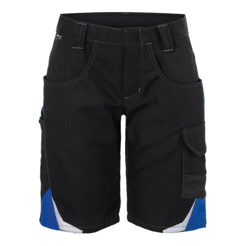 Kübler Kindershorts KIDZ schwarz/kbl.blau Form 2724