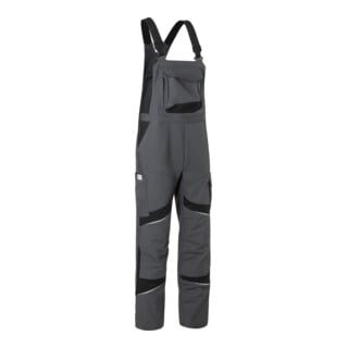 Kübler Latzhose ACTIVIQ cotton+ HIGH PSA 2 anthrazit/schwarz 64