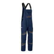 KÜBLER Latzhose ACTIVIQ cotton+ HIGH PSA 2 dunkelblau/anthrazit 60-1