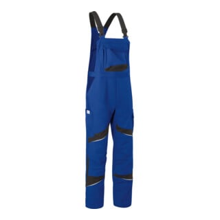 KÜBLER Latzhose ACTIVIQ cotton+ HIGH PSA 2 kbl.blau/schwarz 106
