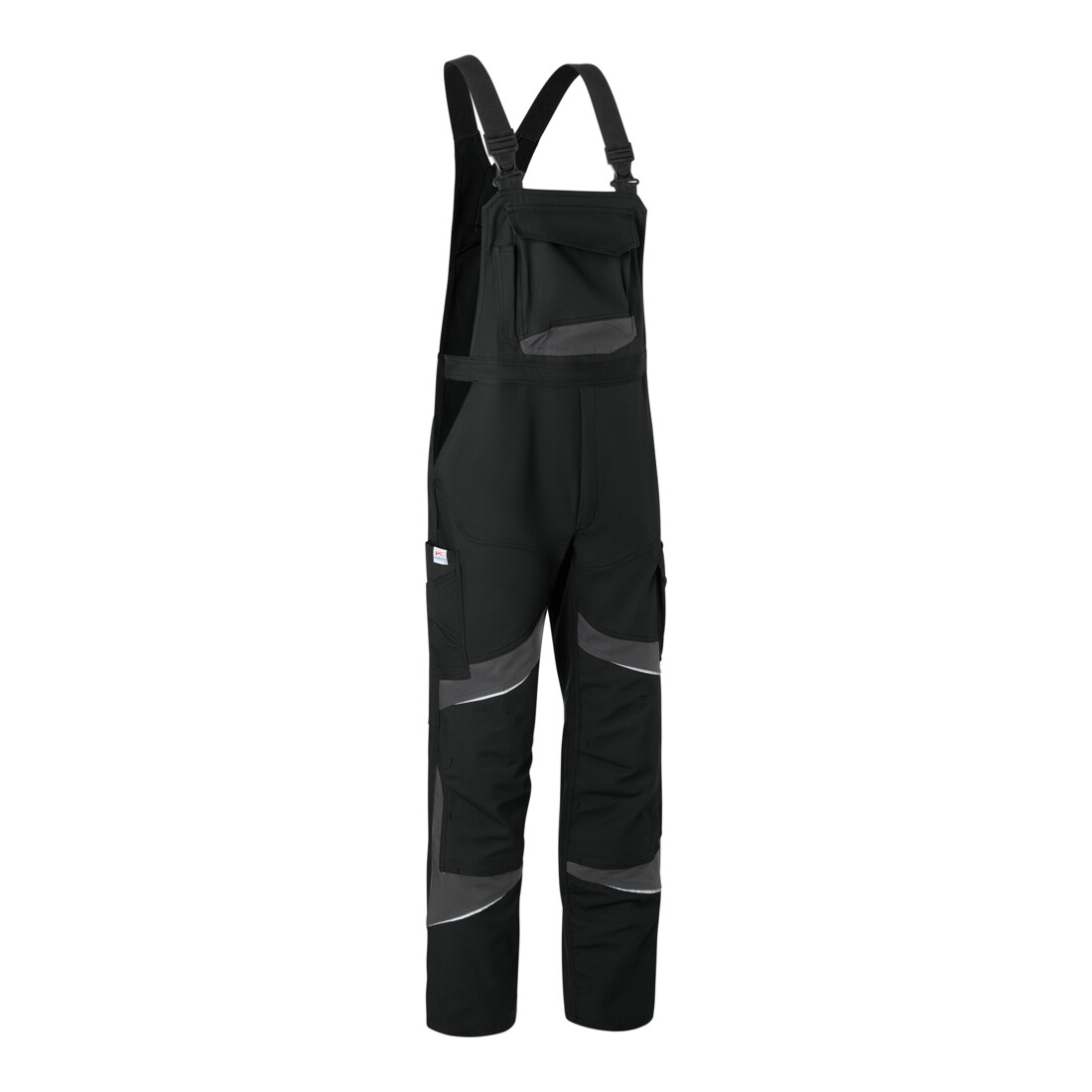 KÜBLER Latzhose ACTIVIQ cotton+ HIGH PSA 2 schwarz/anthrazit 40