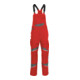 Kübler Latzhose ACTIVIQ cotton+ mittelrot/anthrazit Form 3450-1