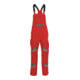 Kübler Latzhose ACTIVIQ cotton+ mittelrot/anthrazit Form 3450 Größe 26