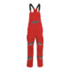 Kübler Latzhose ACTIVIQ cotton+ mittelrot/anthrazit Form 3450 Größe 54