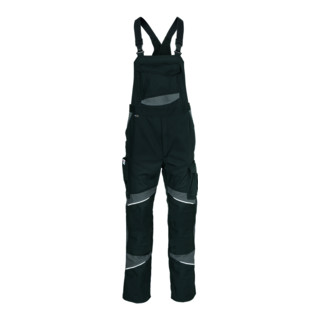 Kübler Latzhose ACTIVIQ cotton+ schwarz/anthrazit Form 3450