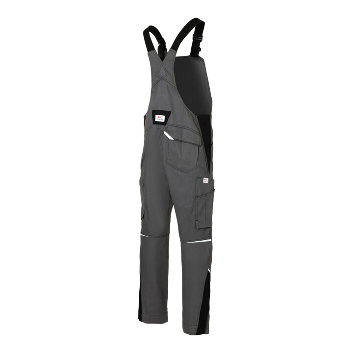 Kübler Latzhose ICONIQ anthrazit/schwarz Form 3140