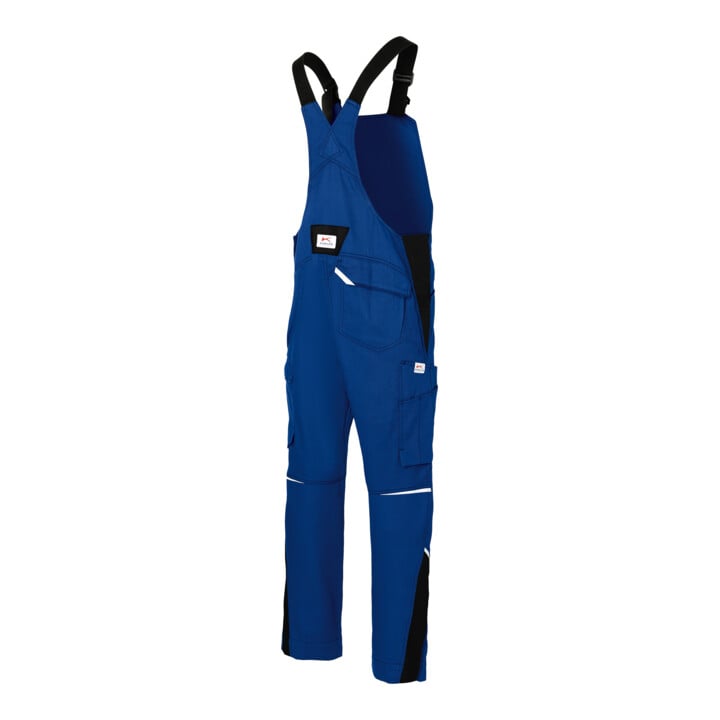 Kübler Latzhose ICONIQ cotton kbl.blau/schwarz Form 3140 Größe 50