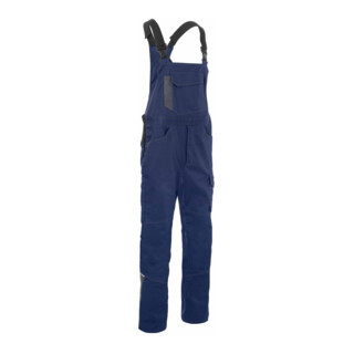 Kübler Latzhose ICONIQ PRO dunkelblau/mittelgrau 66N