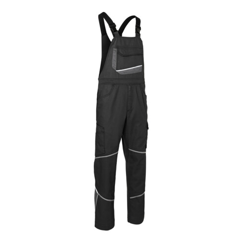 Kübler Latzhose ICONIQ schwarz/anthrazit Form 3140