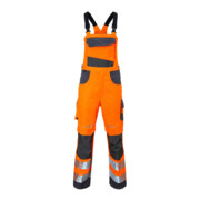 Kübler Latzhose REFLECTIQ PSA 2 warnorange/anthrazit Form 3207-4