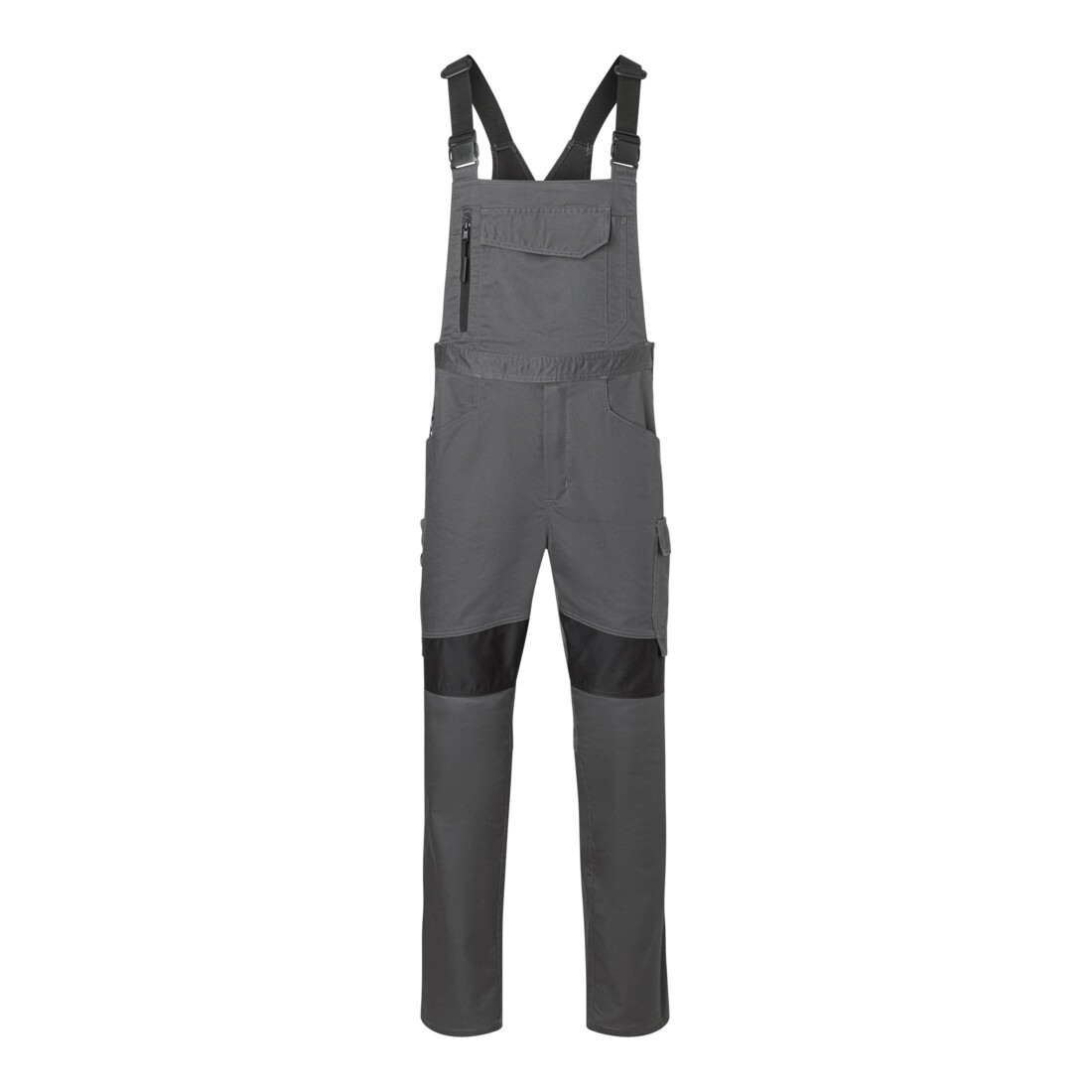 KÜBLER Latzhose REFORCE 40N dunkelgrau/schwarz