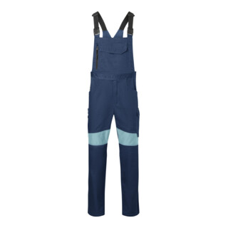 KÜBLER Latzhose REFORCE 60N dunkelblau/eisblau