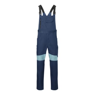 KÜBLER Latzhose REFORCE dunkelblau eisblau 52L