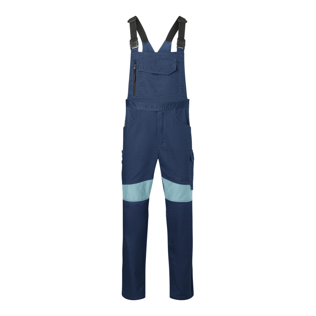 Kübler Latzhose REFORCE dunkelblau/eisblau 58K