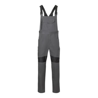 KÜBLER Latzhose REFORCE dunkelgrau/schwarz 58L