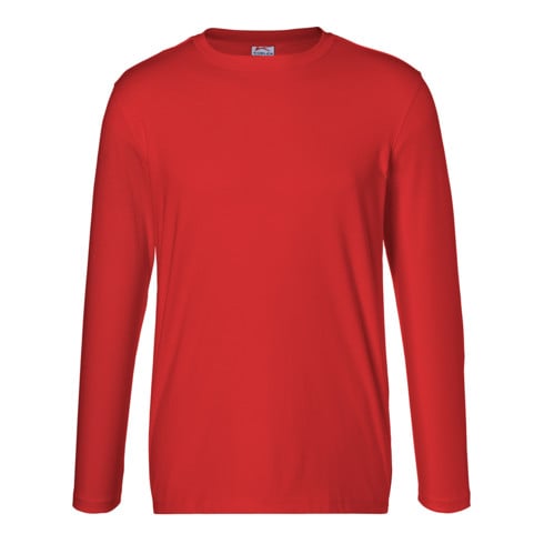 Kübler Longsleeve SHIRTS mittelrot Form 5025