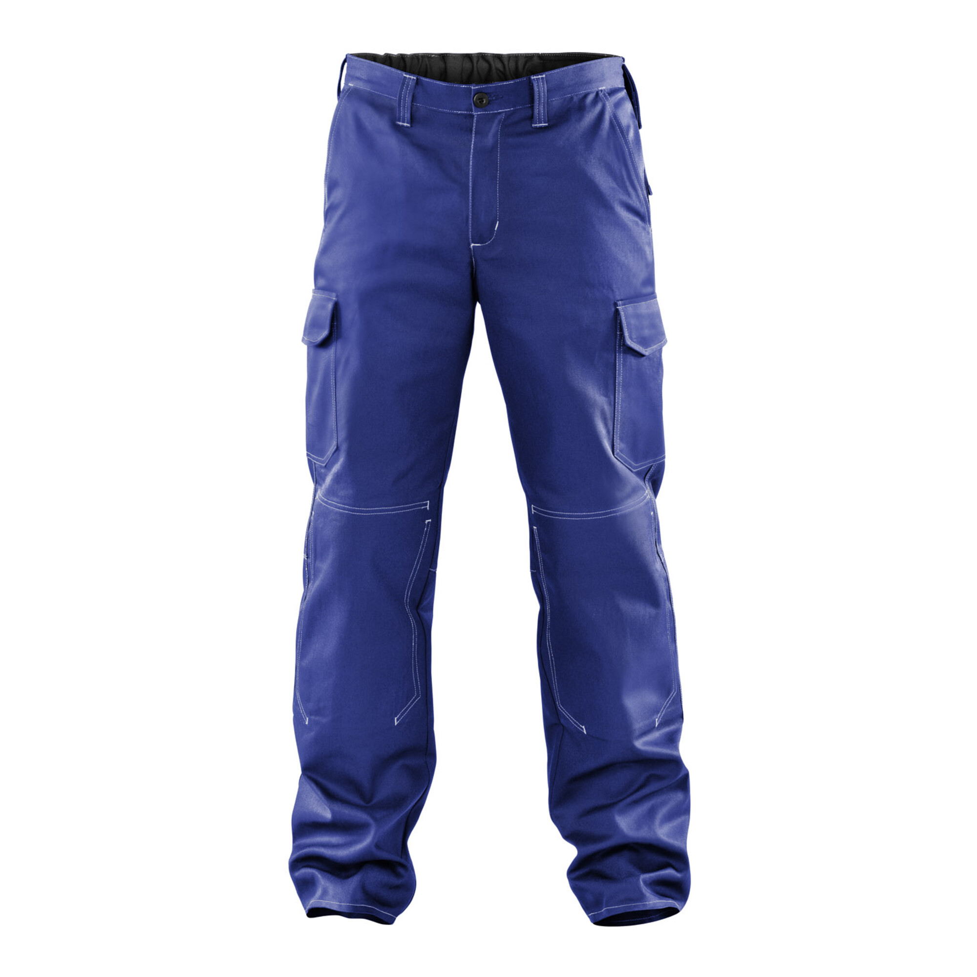 Kübler ORGANiQ Hose 2448 kornblumenblau Größe 66 ; Kübler Workwear