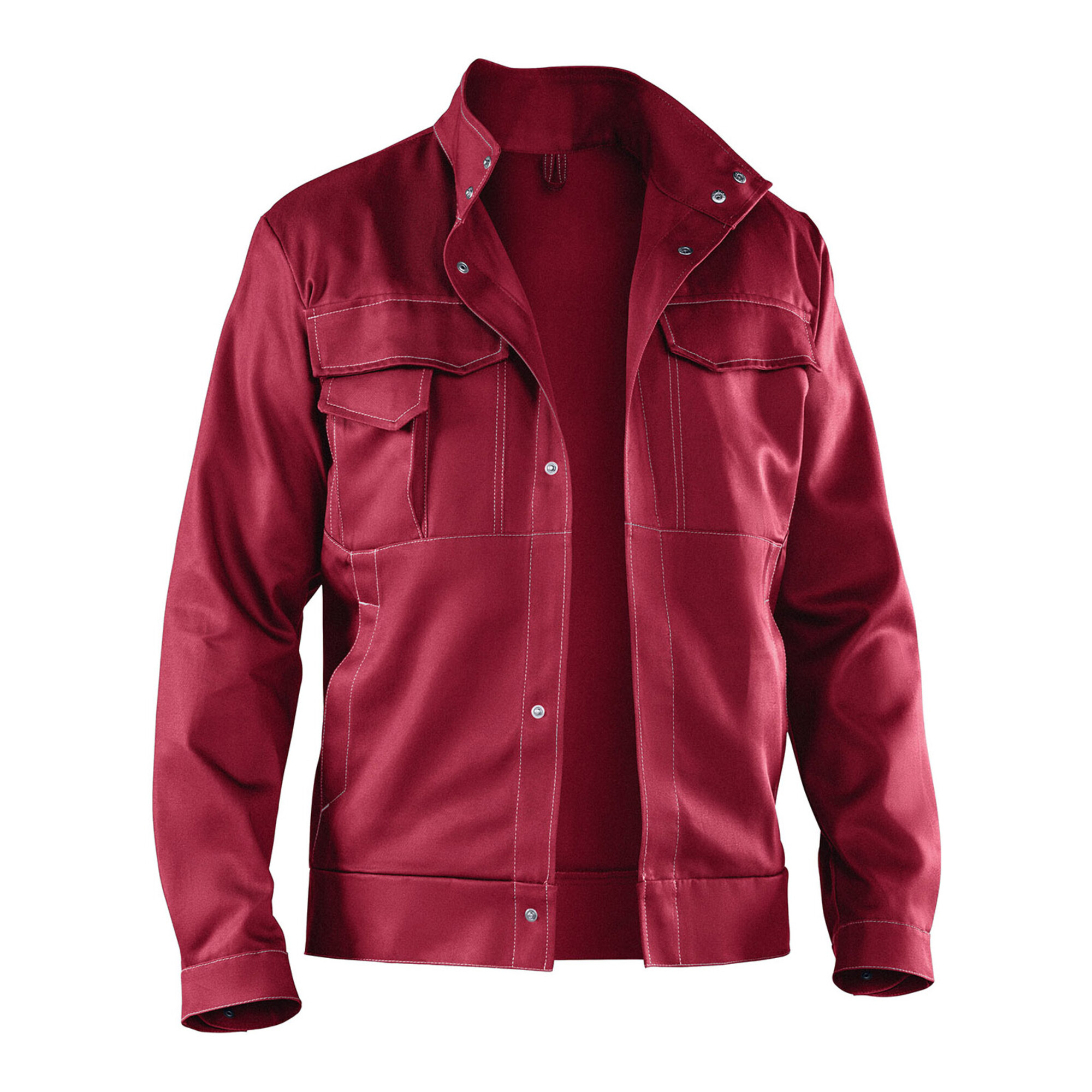 Kübler ORGANiQ Jacke 1248 bordeaux Größe 58 ; Kübler Workwear