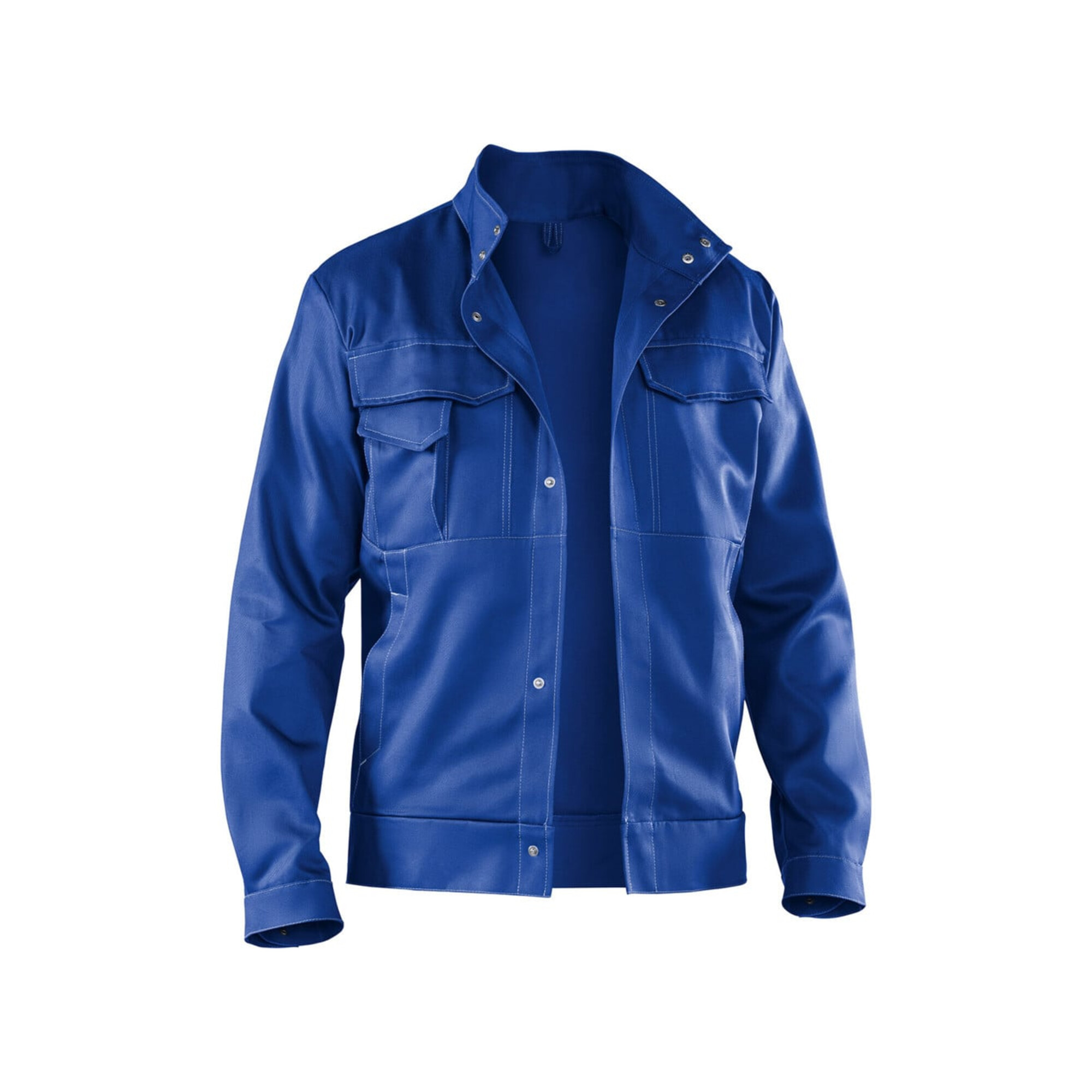 Kübler ORGANiQ Jacke 1248 kornblumenblau Größe 50 ; Kübler Workwear