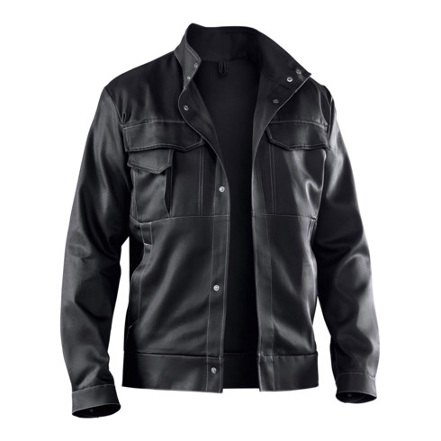 Kübler ORGANiQ Jacke 1248 schwarz