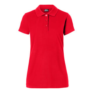 KÜBLER Polo Damen mittelrot M