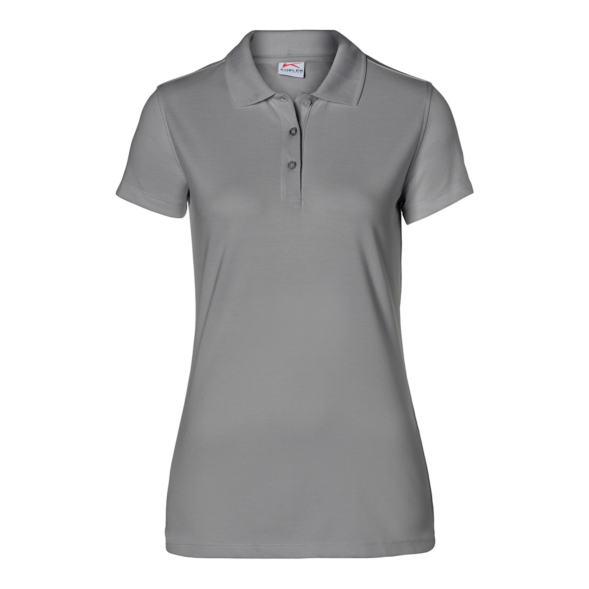 Kübler Polo Damen SHIRTS mittelgrau Form 5026 Größe XL ; Kübler Workwear