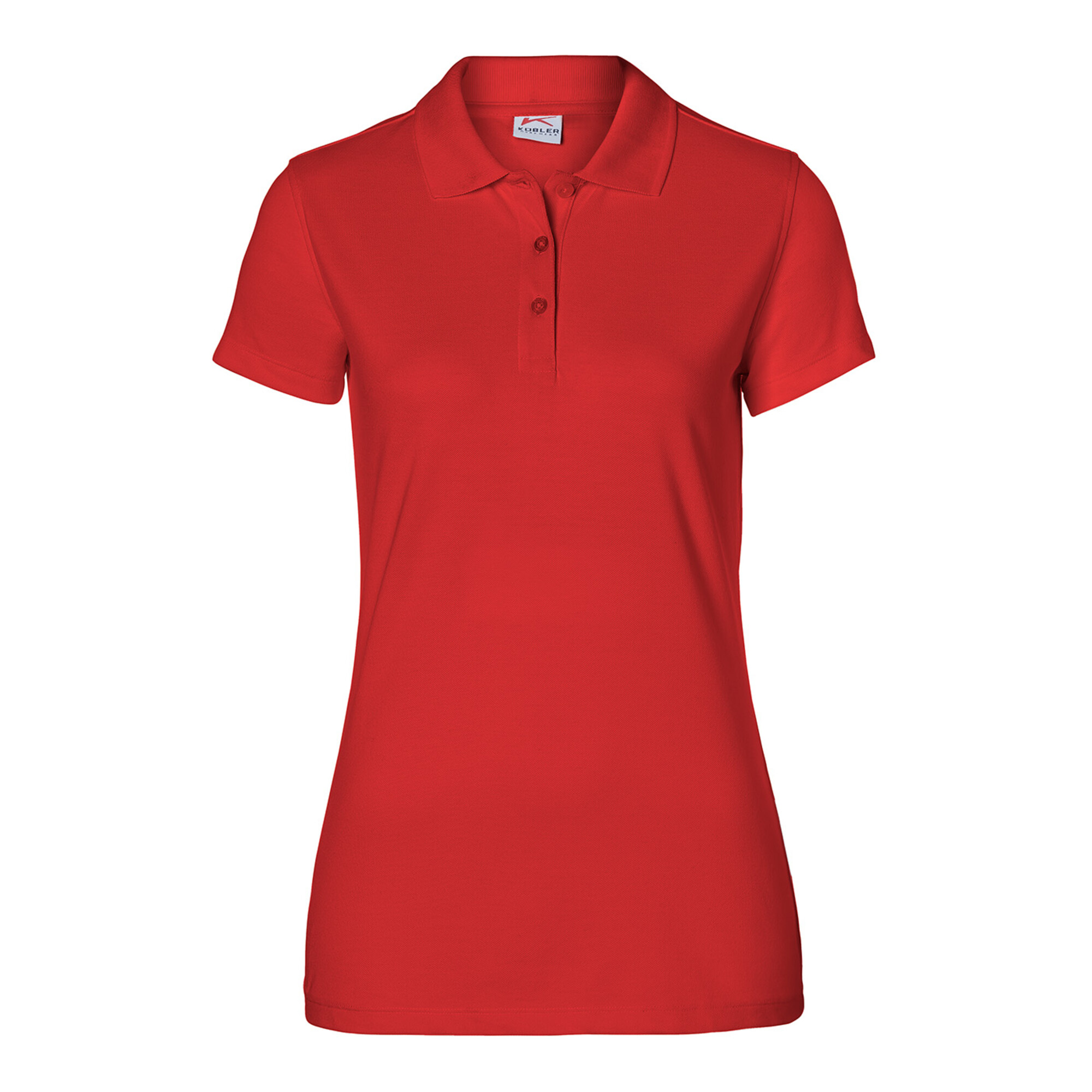 Kübler Polo Damen SHIRTS mittelrot Form 5026 Größe XS ; Kübler Workwear